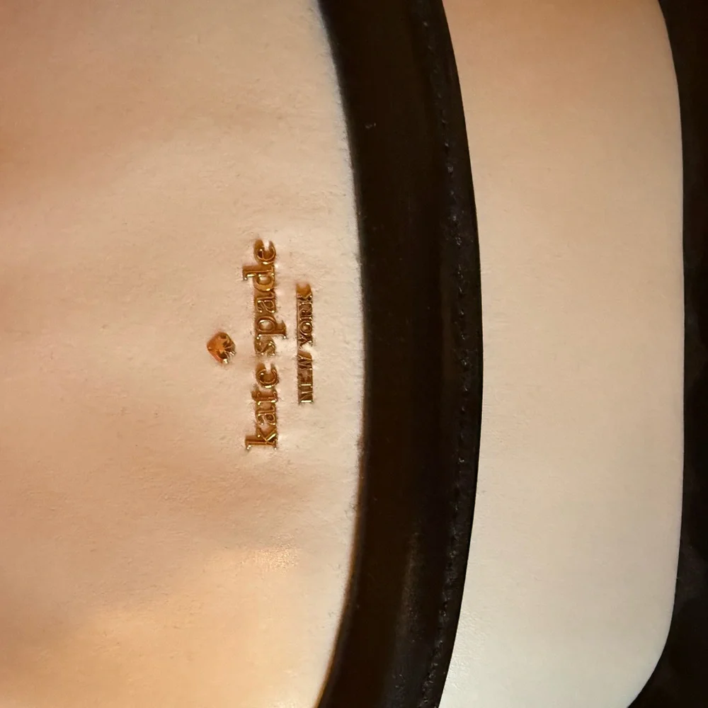 Kate Spade Black and Cream Crossbody Bag - Picture 2 of 5